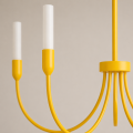 Lampa wisząca żyrandol świecznik 5 G9 żółty AUGUSTINE 2201 ARGON