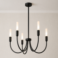 Lampa wisząca żyrandol świecznik 5 G9 czarny AUGUSTINE 2206 Argon