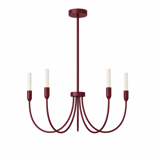 Lampa wisząca żyrandol świecznik 5 G9 bordo barolo AUGUSTINE 2203 ARGON     1.png