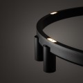Lampa wisząca FOURTY ROUND LED VII czarna 12285 NOWODVORSKI