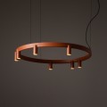 Lampa wisząca FOURTY ROUND LED VII terakota 12418 NOWODVORSKI