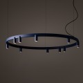 Lampa wisząca FOURTY ROUND LED XI granatowa 12286 NOWODVORSKI