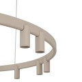 Lampa wisząca FOURTY ROUND LED XI beżowa 12287 NOWODVORSKI