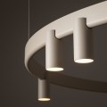 Lampa wisząca FOURTY ROUND LED XI beżowa 12287 NOWODVORSKI