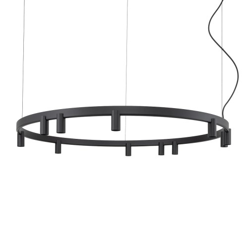 Lampa wisząca FOURTY ROUND LED XI czarna 12288 NOWODVORSKI   12288.jpg