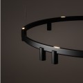 Lampa wisząca FOURTY ROUND LED XI czarna 12288 NOWODVORSKI