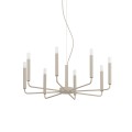 Lampa wisząca ORTO VIII beżowa 12525 NOWODVORSKI
