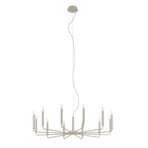 Lampa wisząca ORTO XII B beżowa 12526 NOWODVORSKI