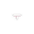 Łącznik "T" prawy biały CTLS POWER T CONNECTOR RIGHT 1 WHITE (T-R1) 8241 Nowodvorski