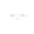 Łącznik prosty czarny CTLS POWER STRAIGHT CONNECTOR BLACK 8708 Nowodvorski