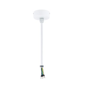Puszka zasilająca z przewodem do złącz zasilających do wersji wiszącej (szyna 3-fazowa) CTLS POWER SUPPLY KIT WHITE 8284 biała Nowodvorski