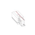 Końcówka zasilająca lewa CTLS POWER END CAP LEFT WHITE biała 8232 Nowodvorski 