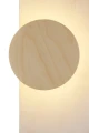 Lampa natynkowa DROP WOOD LED kinkiet jasna brzoza 41562 Sigma