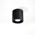 Lampa sufitowa ORBIS 1 czarna plafon SL.0016 SOLLUX LIGHTING