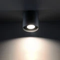 Lampa sufitowa ORBIS 1 czarna plafon SL.0016 SOLLUX LIGHTING