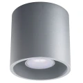 Lampa sufitowa ORBIS 1 szara plafon SL.0018 SOLLUX LIGHTING