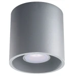 Lampa sufitowa ORBIS 1 szara plafon SL.0018 SOLLUX LIGHTING