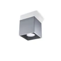 Lampa sufitowa QUAD 1 szara plafon SL.0024 SOLLUX LIGHTING