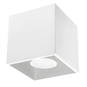 Lampa sufitowa QUAD 1 biała plafon SL.0027 SOLLUX LIGHTING