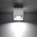 Lampa sufitowa QUAD 1 biała plafon SL.0027 SOLLUX LIGHTING