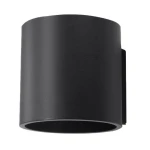 Lampa ścienna ORBIS 1 czarna kinkiet SL.0048 SOLLUX LIGHTING