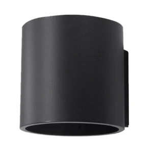 Lampa ścienna ORBIS 1 czarna kinkiet SL.0048 SOLLUX LIGHTING