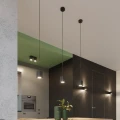 Lampa ścienna ORBIS 1 czarna kinkiet SL.0048 SOLLUX LIGHTING