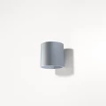 Lampa ścienna ORBIS 1 szara kinkiet SL.0049 SOLLUX LIGHTING