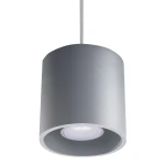 Lampa wisząca ORBIS 1 szara zwis SL.0052 SOLLUX LIGHTING