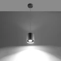 Lampa wisząca ORBIS 1 szara zwis SL.0052 SOLLUX LIGHTING