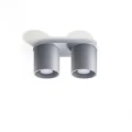 Lampa sufitowa ORBIS 2 szara plafon SL.0055 SOLLUX LIGHTING