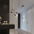 Lampa ścienna QUAD 1 szara kinkiet SL.0058 SOLLUX LIGHTING