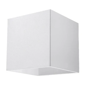 Lampa ścienna QUAD 1 biała kinkiet SL.0059 SOLLUX LIGHTING