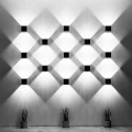 Lampa ścienna QUAD 1 biała kinkiet SL.0059 SOLLUX LIGHTING