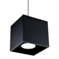 Lampa wisząca QUAD 1 czarna zwis SL.0060 SOLLUX LIGHTING