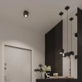 Lampa wisząca QUAD 1 czarna zwis SL.0060 SOLLUX LIGHTING