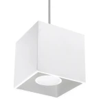 Lampa wisząca QUAD 1 biała zwis SL.0062 SOLLUX LIGHTING