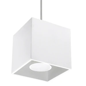 Lampa wisząca QUAD 1 biała zwis SL.0062 SOLLUX LIGHTING