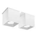 Lampa sufitowa QUAD 2 biała plafon SL.0065 SOLLUX LIGHTING