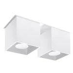 Lampa sufitowa QUAD 2 biała plafon SL.0065 SOLLUX LIGHTING