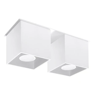 Lampa sufitowa QUAD 2 biała plafon SL.0065 SOLLUX LIGHTING