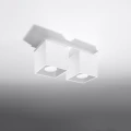 Lampa sufitowa QUAD 2 biała plafon SL.0065 SOLLUX LIGHTING