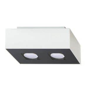 Lampa sufitowa MONO 2 biała plafon SL.0067 SOLLUX LIGHTING