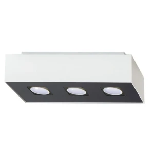 Lampa sufitowa MONO 3 biała plafon SL.0068 SOLLUX LIGHTING