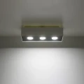 Lampa sufitowa MONO 3 biała plafon SL.0068 SOLLUX LIGHTING