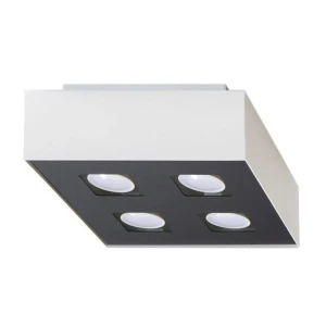 Lampa sufitowa MONO 4 biała plafon SL.0069 SOLLUX LIGHTING