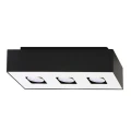 Lampa sufitowa MONO 3 czarna plafon SL.0072 SOLLUX LIGHTING