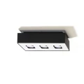 Lampa sufitowa MONO 3 czarna plafon SL.0072 SOLLUX LIGHTING