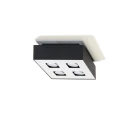 Lampa sufitowa MONO 4 czarna plafon SL.0073 SOLLUX LIGHTING