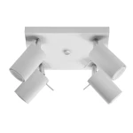 Lampa sufitowa RING 4 biała plafon SL.0090 SOLLUX LIGHTING